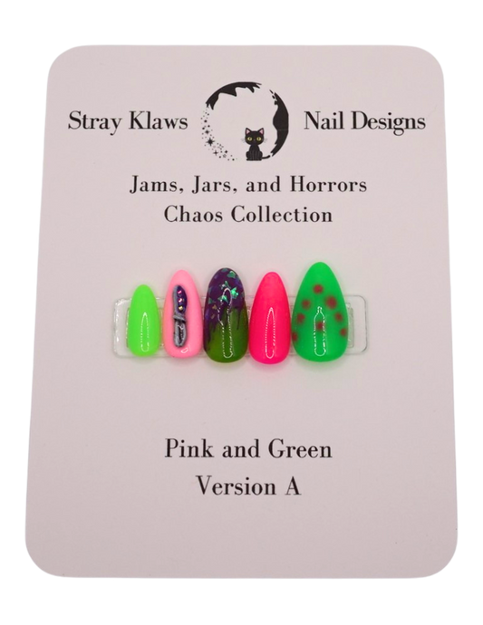 Pink and Green Chaos - Version A